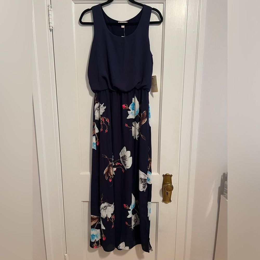 Two tone Maxi dress never worn